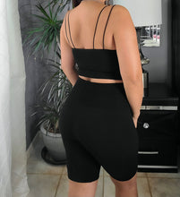 Load image into Gallery viewer, On Chill Activewear Seamless Set-Black