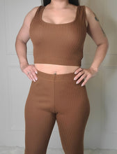 Cargar imagen en el visor de la galería, Set it Off 3 Piece Pant Set-Cognac