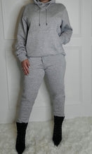 Cargar imagen en el visor de la galería, Sweat it Out Hoodie Jogger Set-Grey