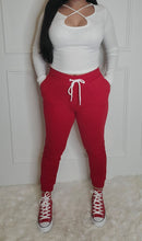 Load image into Gallery viewer, Wildest Dream Joggers-Red