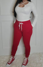 Load image into Gallery viewer, Wildest Dream Joggers-Red