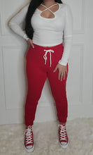 Load image into Gallery viewer, Wildest Dream Joggers-Red