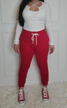 Load image into Gallery viewer, Wildest Dream Joggers-Red