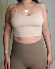 Load image into Gallery viewer, On Chill Activewear Seamless Set-Mocha/Blush Combo