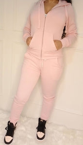 Pretty in Pink-Jogger Set