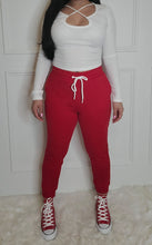 Load image into Gallery viewer, Wildest Dream Joggers-Red
