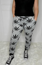 Load image into Gallery viewer, High Times-Leaf Print Joggers
